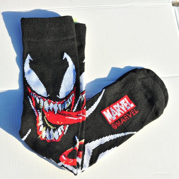 1 pair Polo Premium x MARVEL Colorful Tall Socks Female Male Neuter Blue Gray - Picture 5 of 14